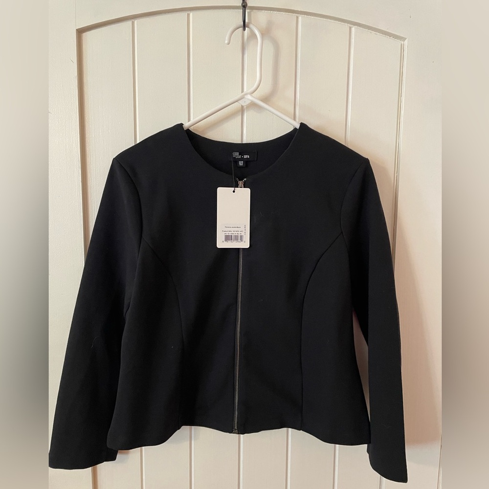 Saint and Sophia Florence Jacket in Black